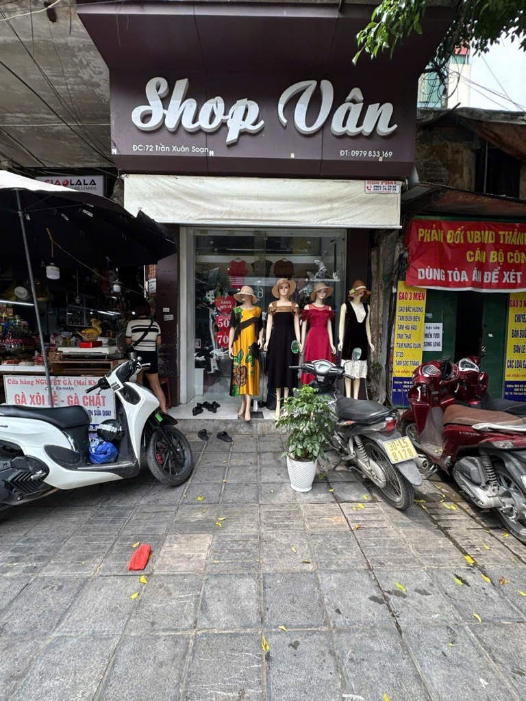 Bán nhà Trần Xuân Soạn - diện tích 24m2 1 tầng - Kinh doanh sầm uất - giá 3,5 tỷ