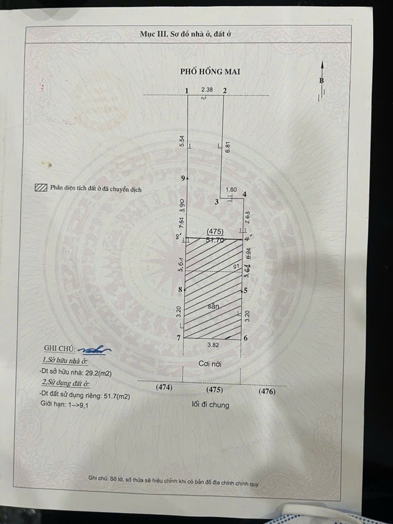 Bán nhà Hồng Mai - diện tích 26m2 5 tầng - MẶT PHỐ OTO TRÁNH - giá 9 tỷ