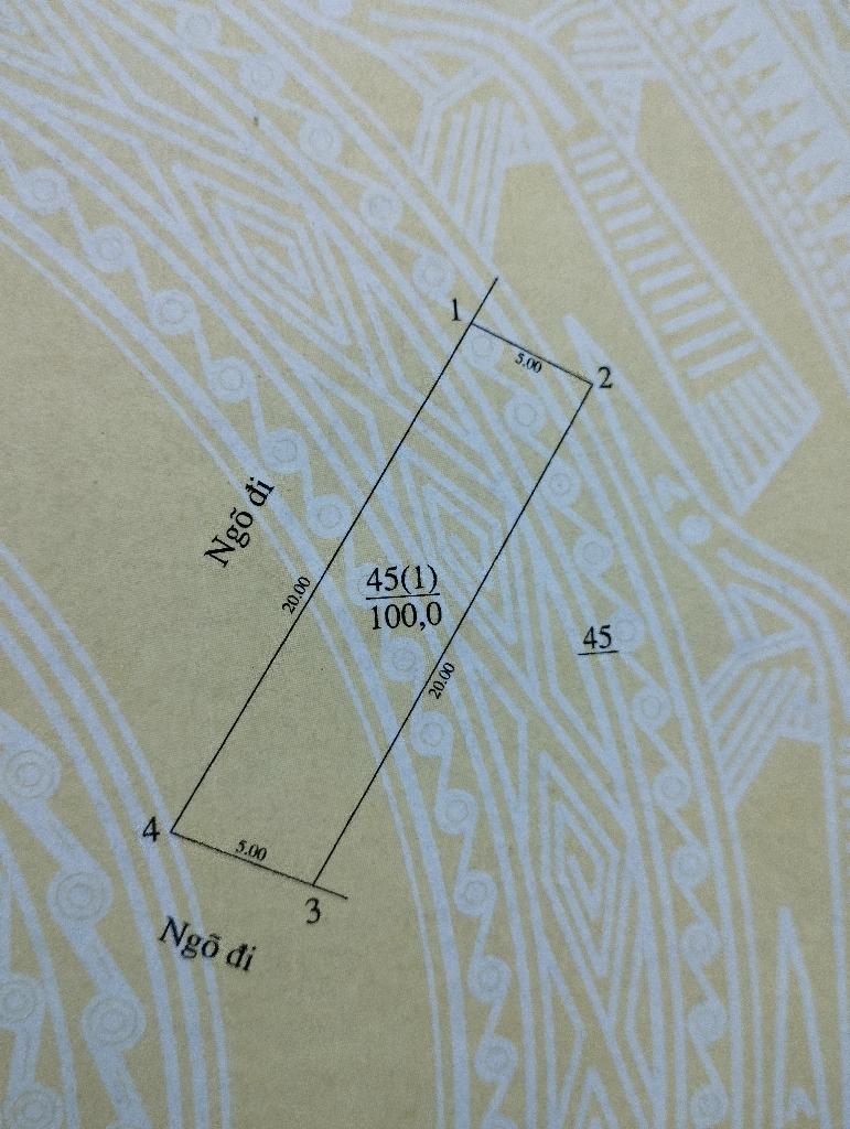 Bán nhà Trương Định - diện tích 100m2 1 tầng - Lô góc, ô tô tránh - giá 20 tỷ