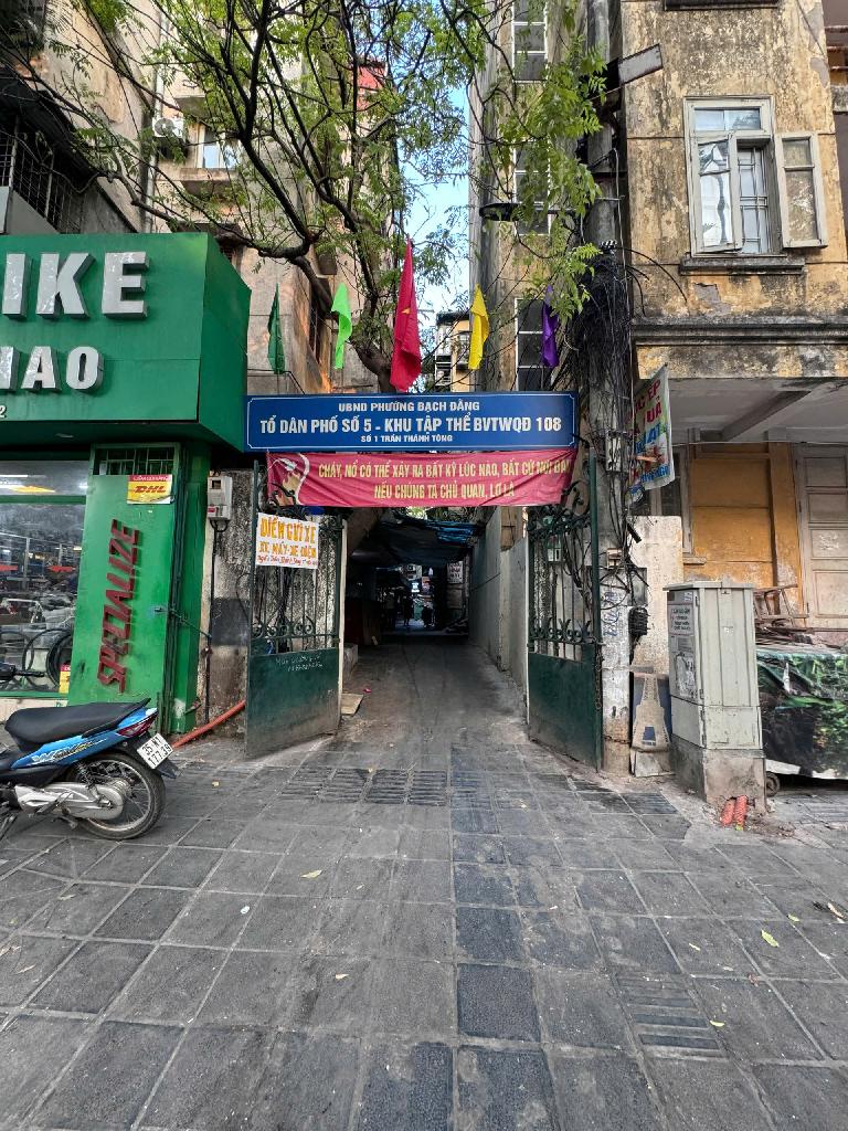 Bán nhà Trần Thánh Tông - diện tích 120m2 5 tầng - Lô góc trung tâm - giá 5,3 tỷ