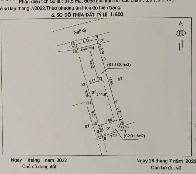 Bán nhà Tam Trinh - diện tích 212m2 1 tầng - ô tô tránh - giá 20 tỷ