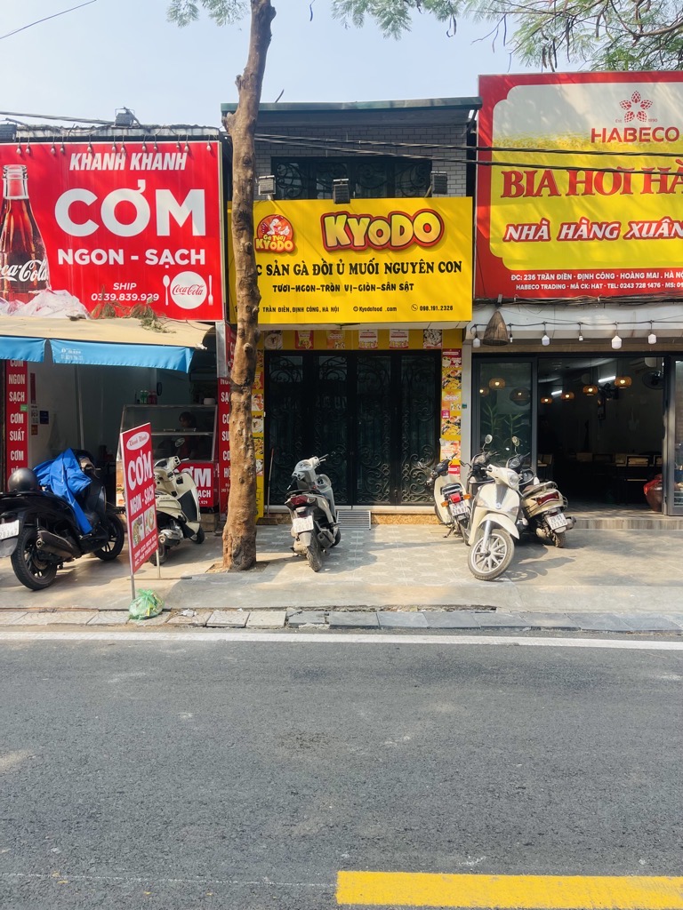 Bán nhà Trần Điền - diện tích 53m2 3 tầng - Mặt phố, vỉa hè đá bóng, kinh doanh đỉnh cao - giá 5,3 tỷ