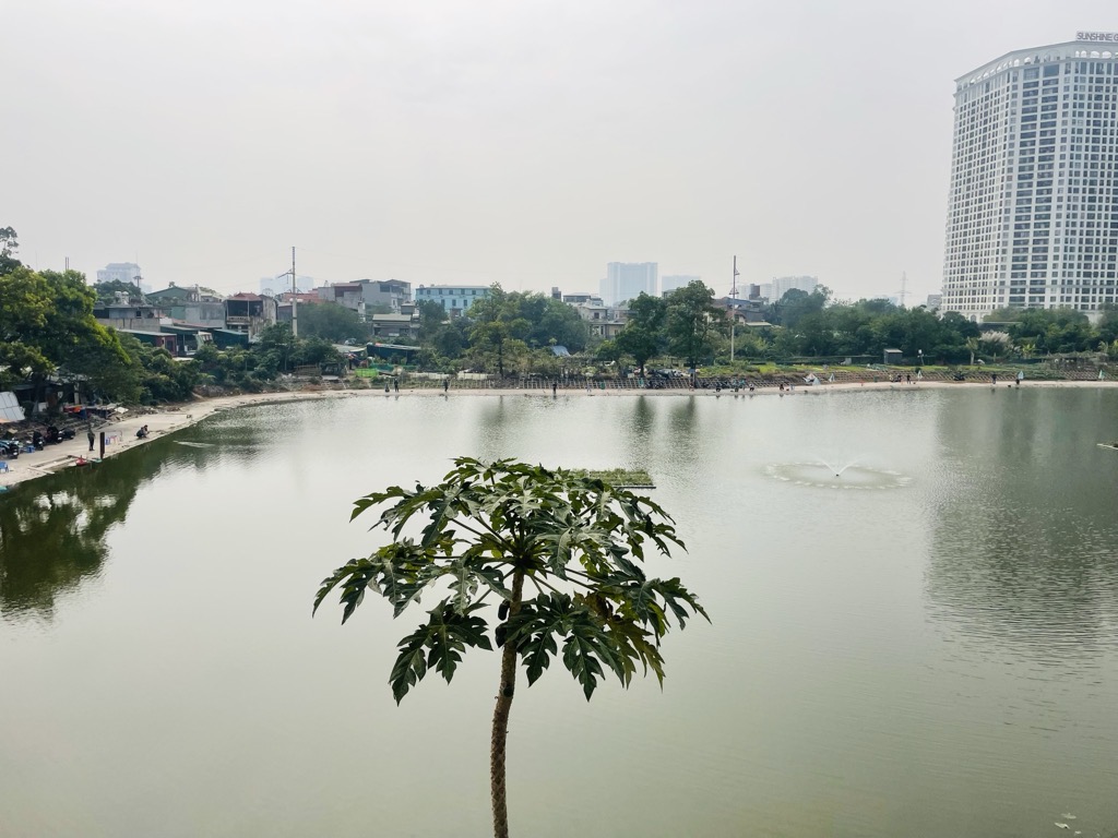 Bán nhà Dương Văn Bé - diện tích 110m2 3 tầng - Hai mặt ngõ thoáng, view hồ - giá 16 tỷ