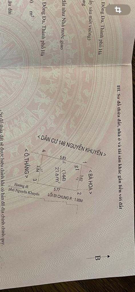 Bán nhà Nguyễn Khuyến - diện tích 21.6m2 3 tầng - Cực đẹp, ngay Văn Miếu - giá 5,5 tỷ