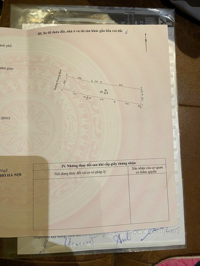 Bán nhà Trương Định - diện tích 51m2 2 tầng - Nhà mặt phố, ô tô vỉa hè, kinh doanh sầm uất - giá 14,5 tỷ