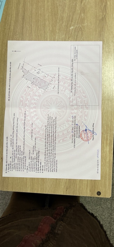 Bán nhà Hồ Đắc Di - diện tích 103m2 1 tầng - Lõi Đống Đa - giá 17,5 tỷ