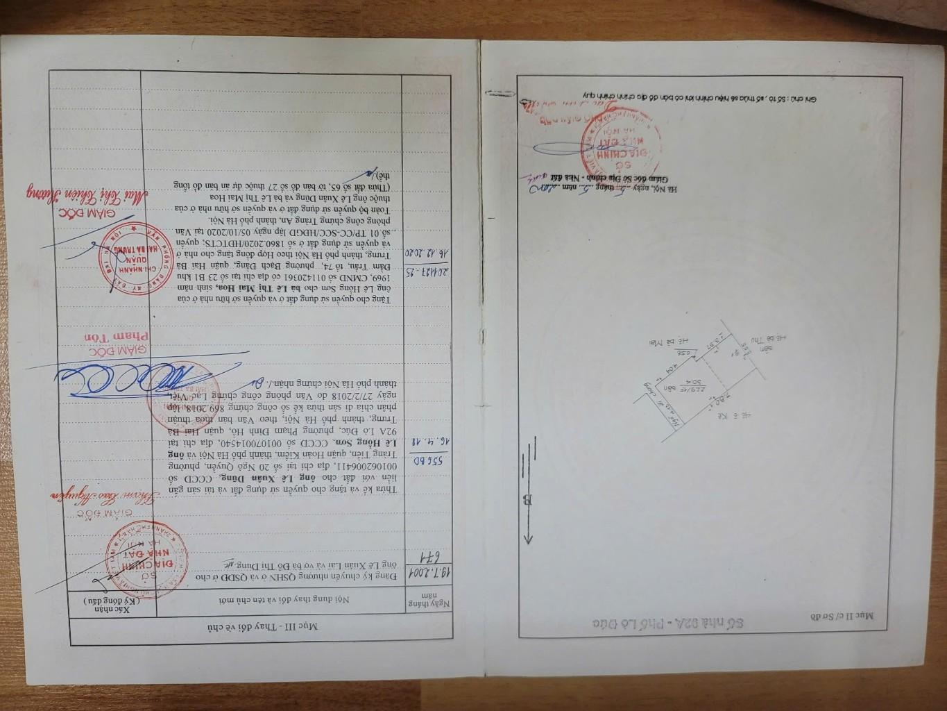 Bán nhà Lò Đúc - diện tích 30,4m2 3 tầng - Nhà trong ngõ - giá 9 tỷ