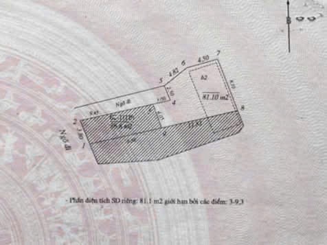 Bán nhà Giáp Nhất - diện tích 81.1m2 7 tầng - Ô TÔ CON ĐỖ CỬA - giá 19,3 tỷ
