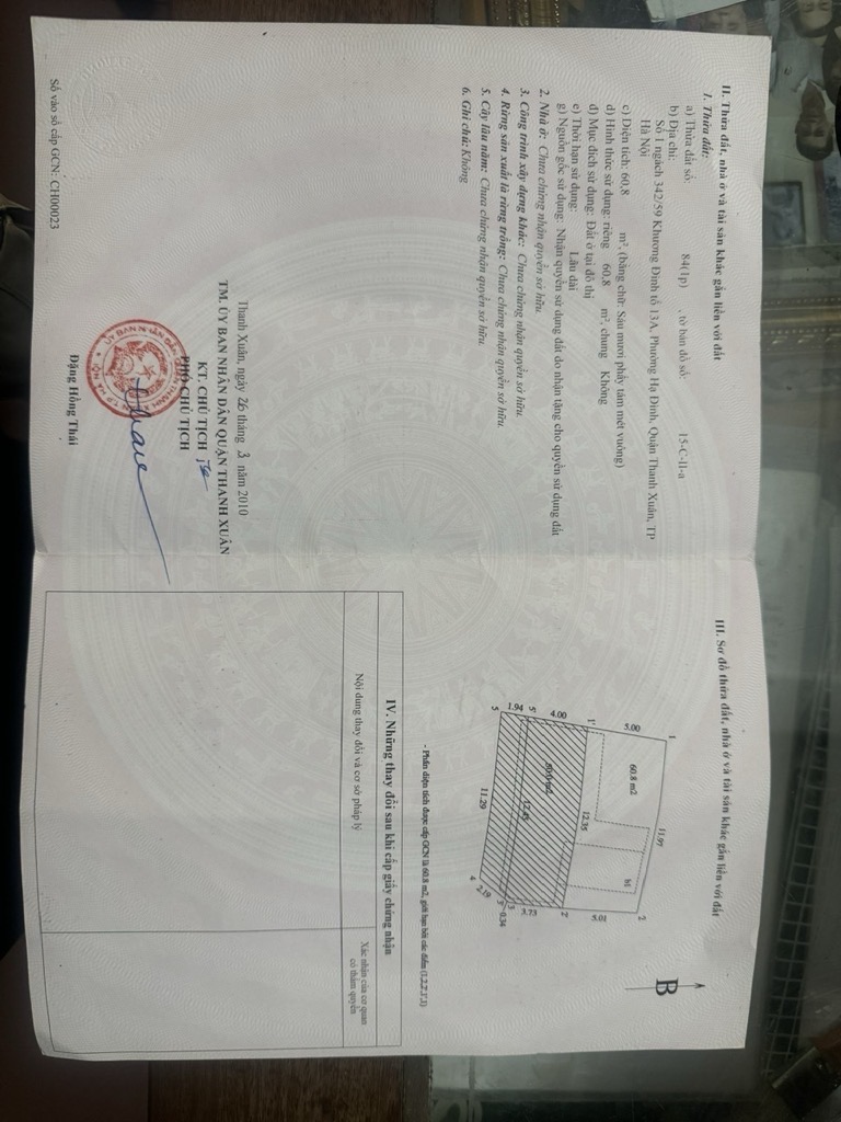 Bán nhà Hạ Đình - diện tích 71m2 4 tầng - Ô TÔ - giá 18,5 tỷ