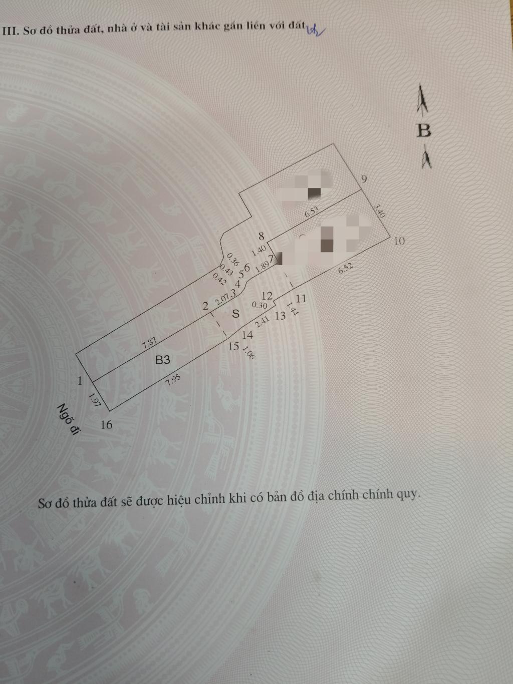 Bán nhà Ngõ Quỳnh - diện tích 48.9m2 1 tầng - Mặt ngõ ô tô thông - giá 8,68 tỷ