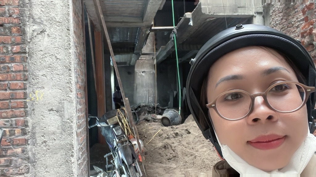 Bán nhà Hoa Lư - diện tích 38m2 5 tầng - Ô TÔ QUA CỔNG - giá 15 tỷ