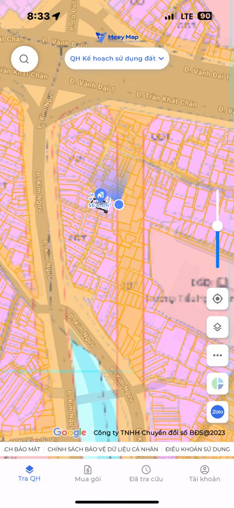 Bán nhà Kim Ngưu - diện tích 57.7m2 4 tầng - Nhà tự xây, kiên cố - giá 9,3 tỷ