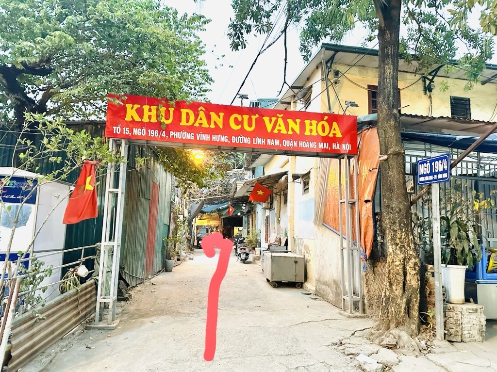 Bán nhà Lĩnh Nam - diện tích 77m2 1 tầng - ô tô tránh - giá 3,7 tỷ