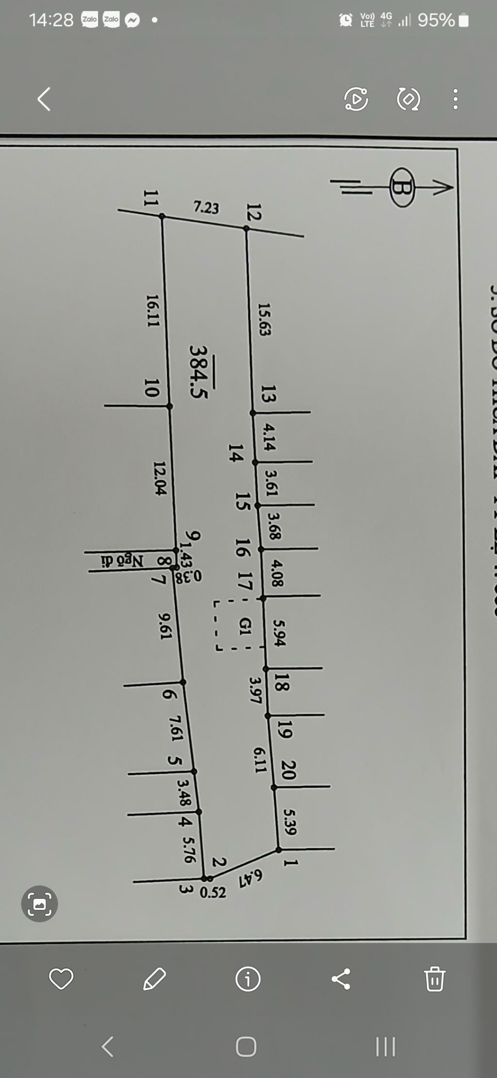 Bán nhà Thúy Lĩnh - diện tích 384,5m2 1 tầng - gần ô tô - giá 7,5 tỷ