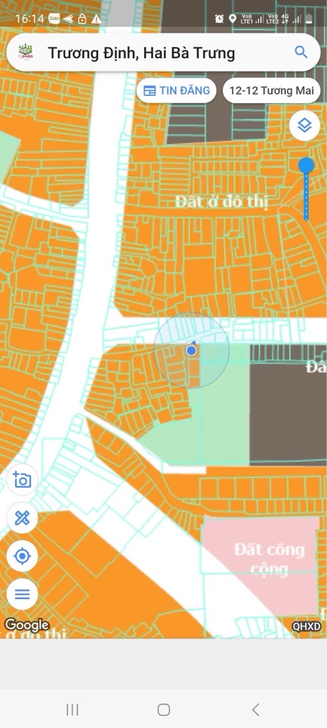 Bán nhà Trương Định - diện tích 81.5m2 2 tầng - nhà cũ xác định bán đất - giá 13,8 tỷ