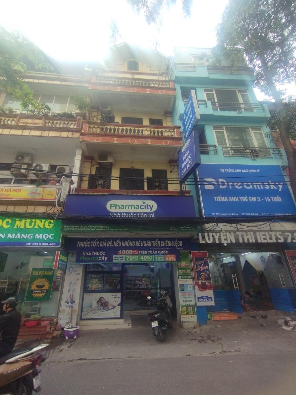 Bán nhà Nguyễn Huy Tưởng - diện tích 60m2 4 tầng - Mặt phố vỉa hè rộng - giá 13,5 tỷ