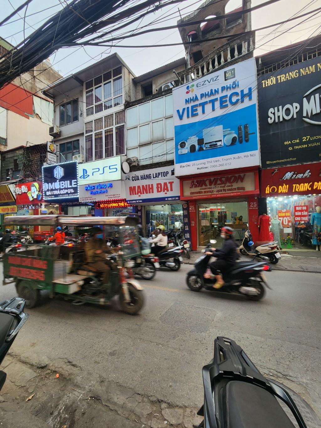 Bán nhà Lương Thế Vinh - diện tích 56m2 2 tầng - Đường trước nhà ô tô, kinh doanh ngày đêm - giá 7,6 tỷ