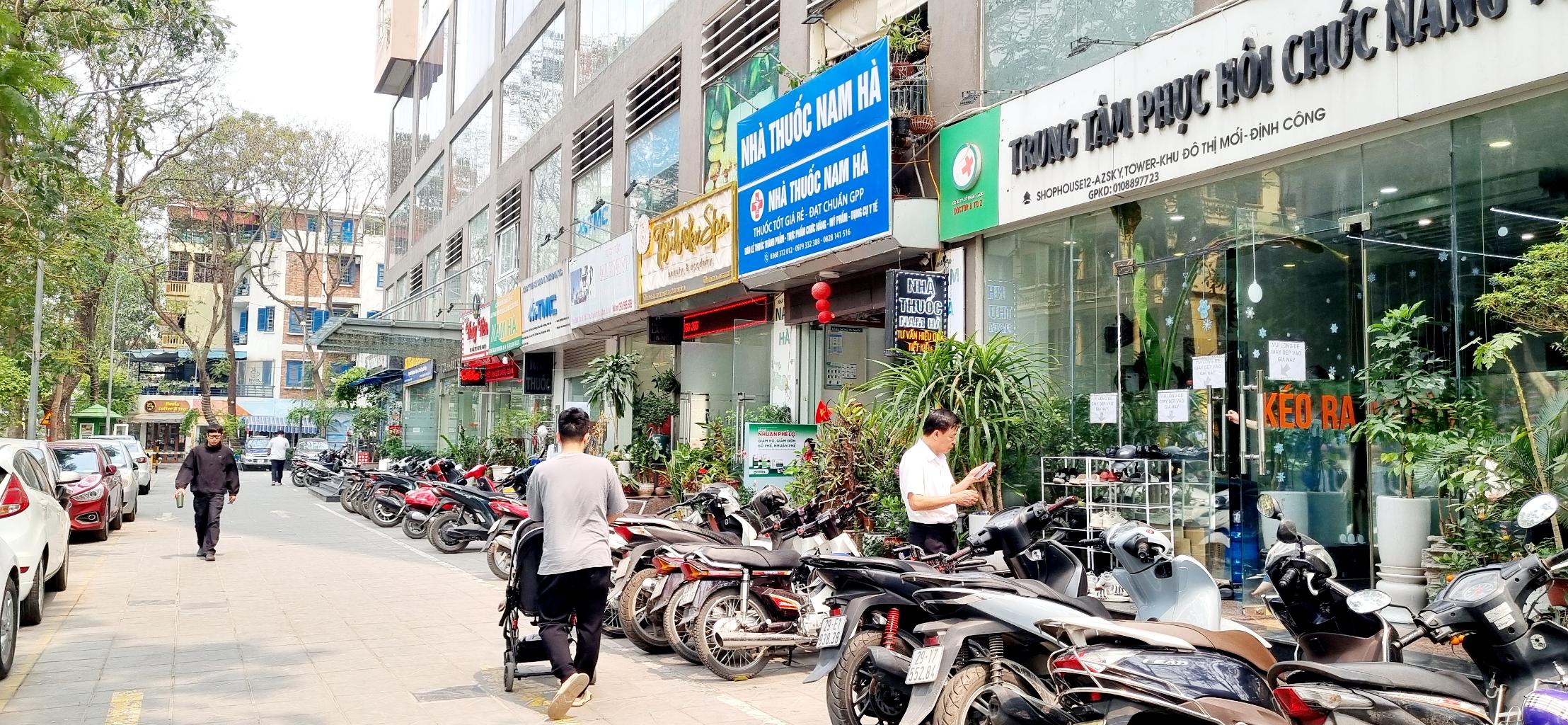 Bán nhà Định Công - diện tích 106m2 2 tầng - Shophouse chân đế tòa nhà KĐTM Định Công - giá 7,5 tỷ