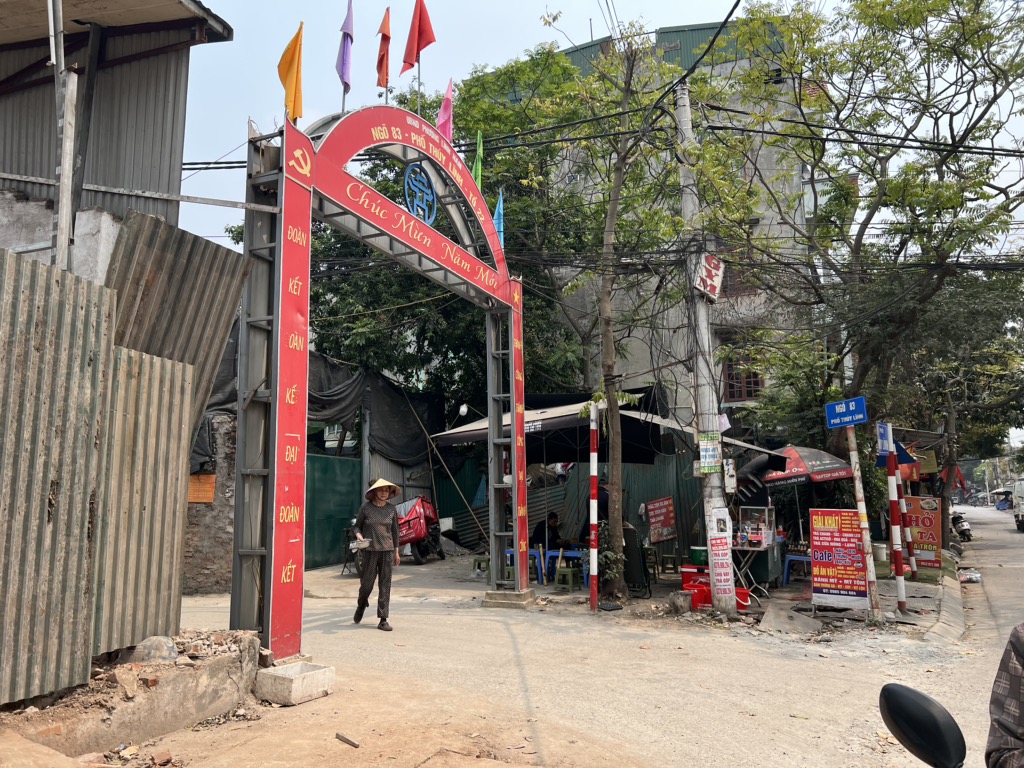 Bán nhà Thuý Lĩnh - diện tích 76,5m2 1 tầng - MẶT NGÕ Ô TÔ TRÁNH - giá 12,5 tỷ