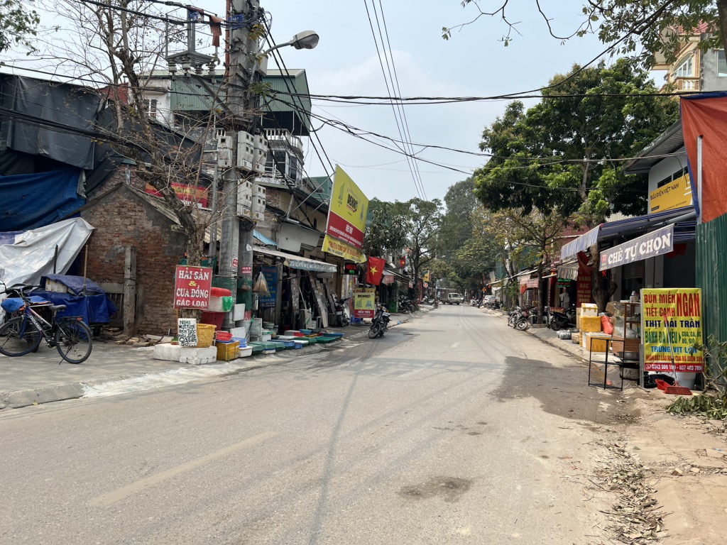 Bán nhà Thuý Lĩnh - diện tích 76,5m2 1 tầng - MẶT NGÕ Ô TÔ TRÁNH - giá 12,5 tỷ