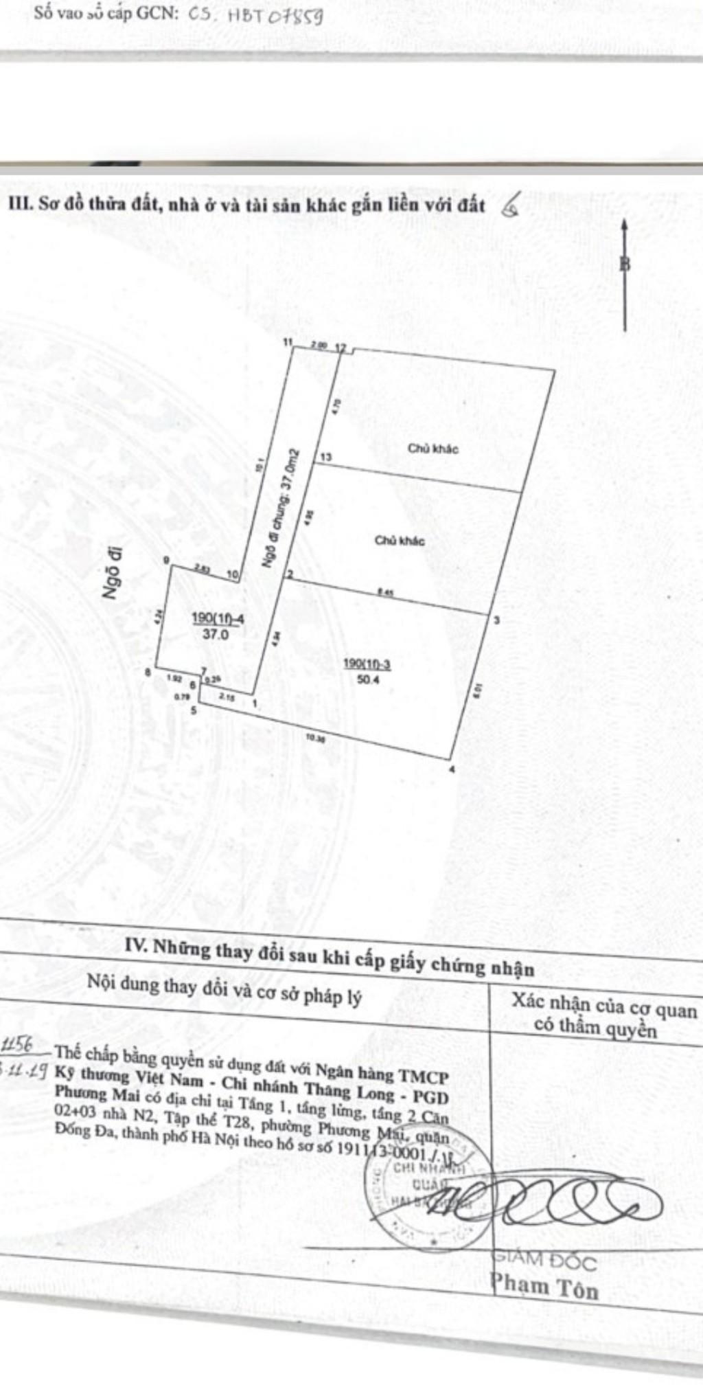 Bán nhà Ngõ An Sơn - diện tích 50,4m2 5 tầng - Lô góc 3 thoáng - giá 9,1 tỷ