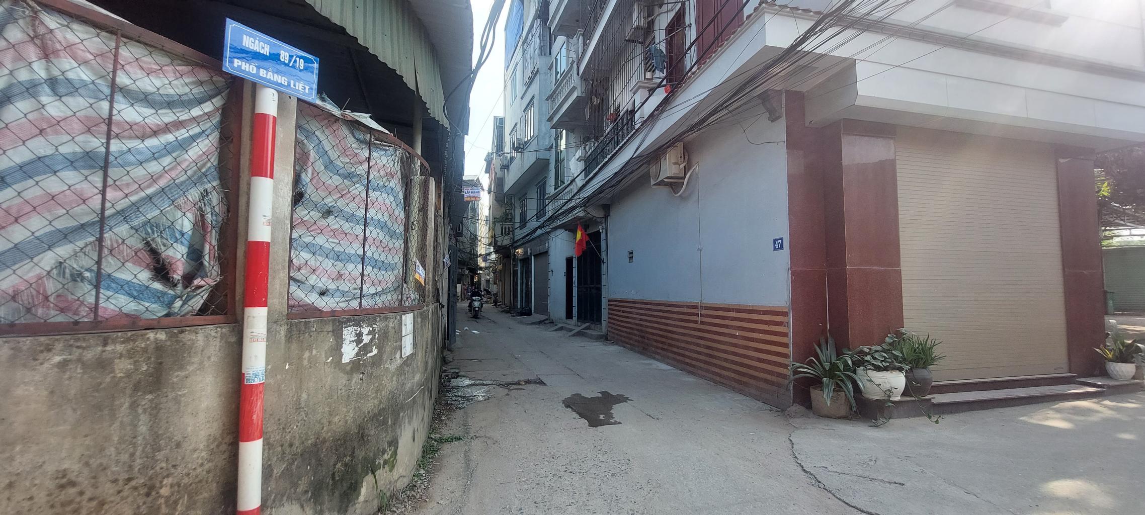 Bán nhà Bằng Liệt - diện tích 58m2 1 tầng - Ô TÔ - MẶT NGÕ THÔNG - giá 16 tỷ