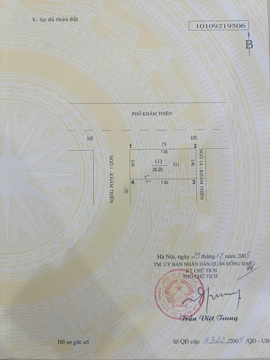 Bán nhà Khâm Thiên - diện tích 32m2 4 tầng - Mặt tiền khủng, kinh doanh đa dạng - giá 13,9 tỷ