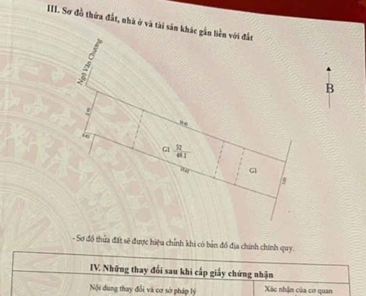 Bán nhà Ngõ Văn Chương - diện tích 48m2 5 tầng - Ô tô tránh - giá 18,2 tỷ