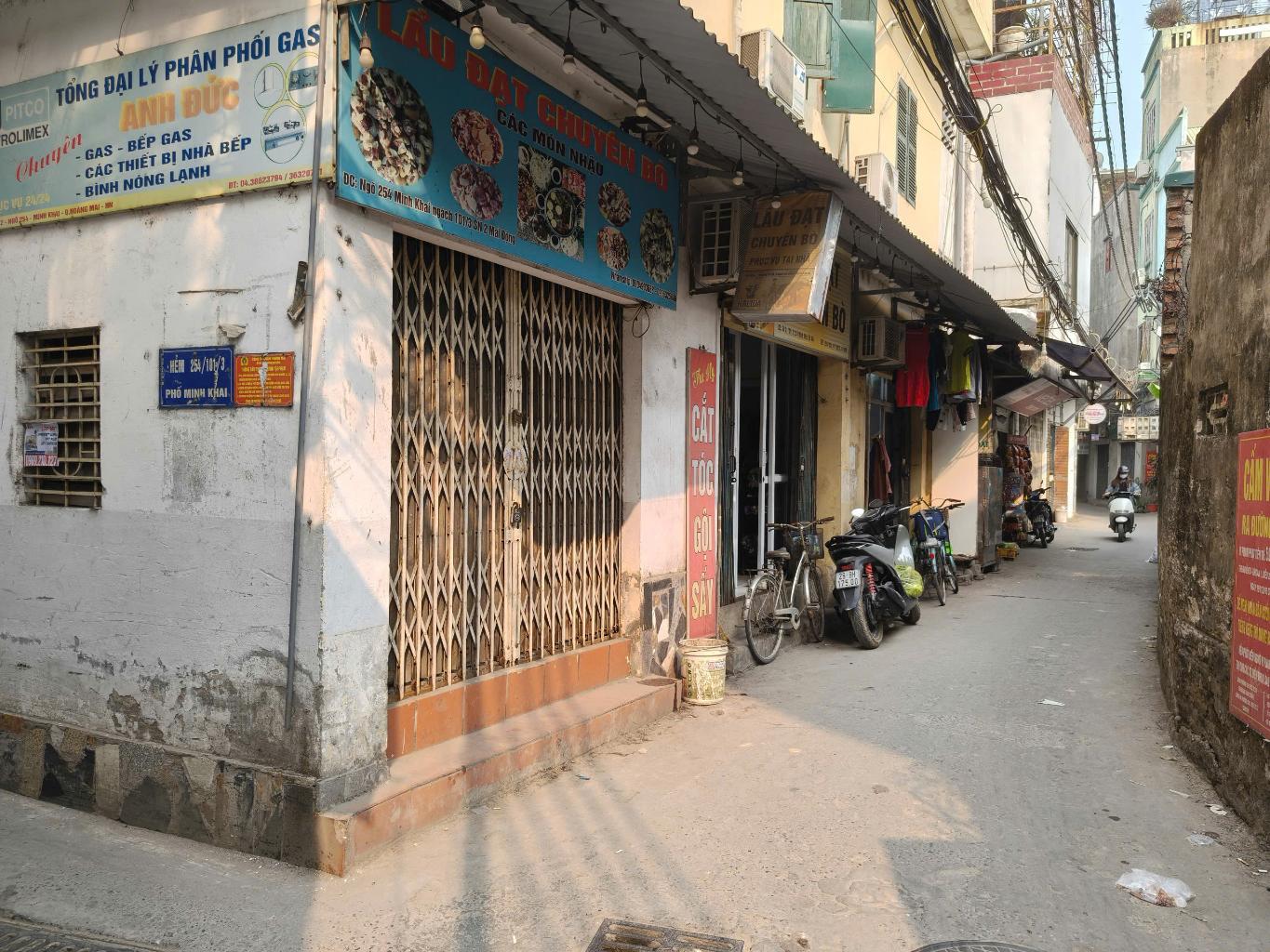 Bán nhà Minh Khai - diện tích 31m2 1 tầng - ngõ thông, gần ô tô - giá 4 tỷ