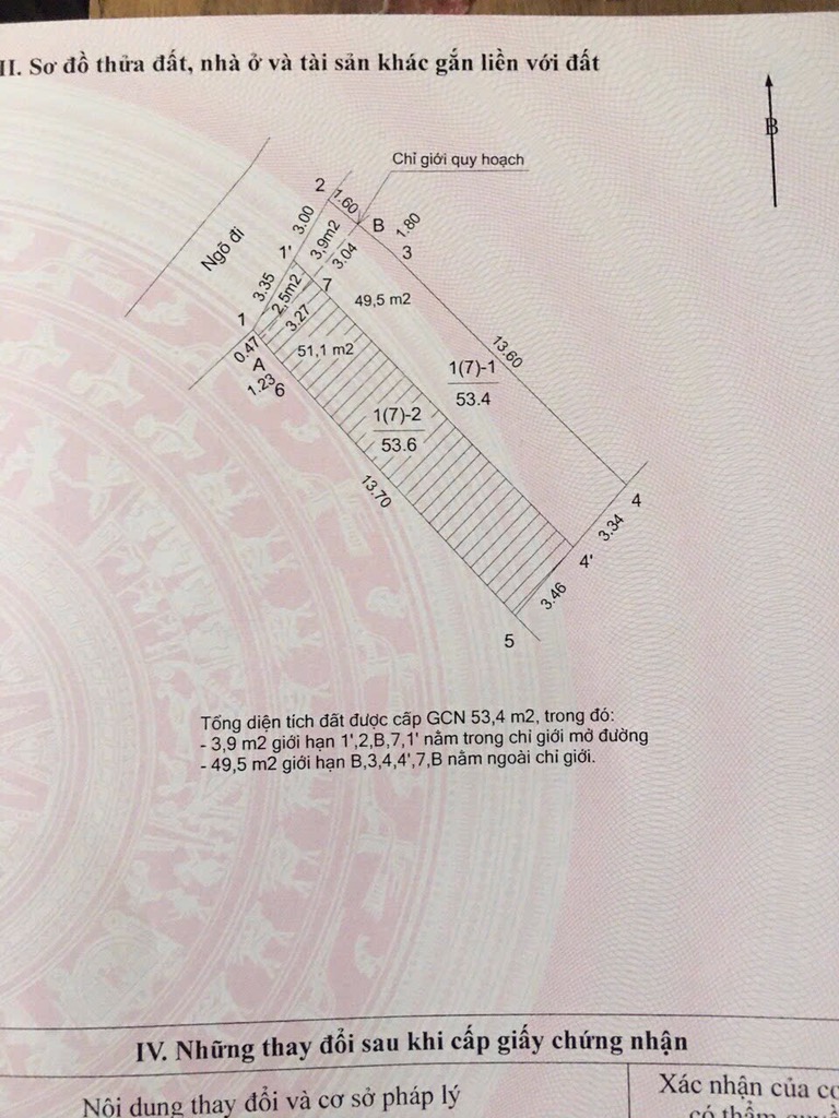 Bán nhà Định Công - diện tích 53.4m2 4 tầng - ô tô tránh - giá 10,4 tỷ