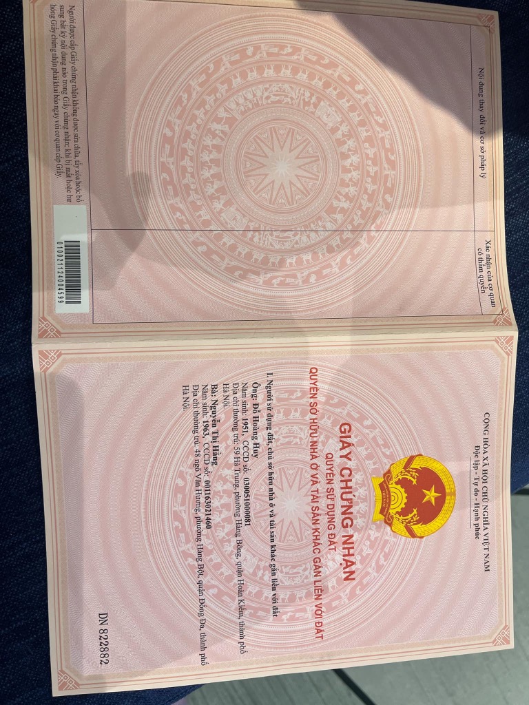 Bán nhà Chợ Khâm Thiên - diện tích 45,2m2 3 tầng - Nhà mới đập hộp - giá 7,6 tỷ