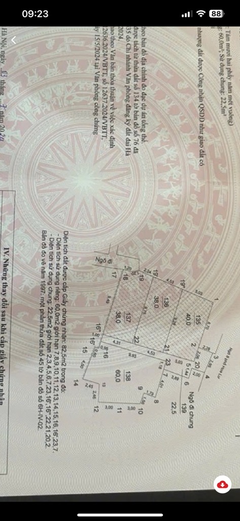 Bán nhà Hoa Lư - diện tích 60m2 5 tầng - Ô TÔ QUA CỔNG - giá 25 tỷ