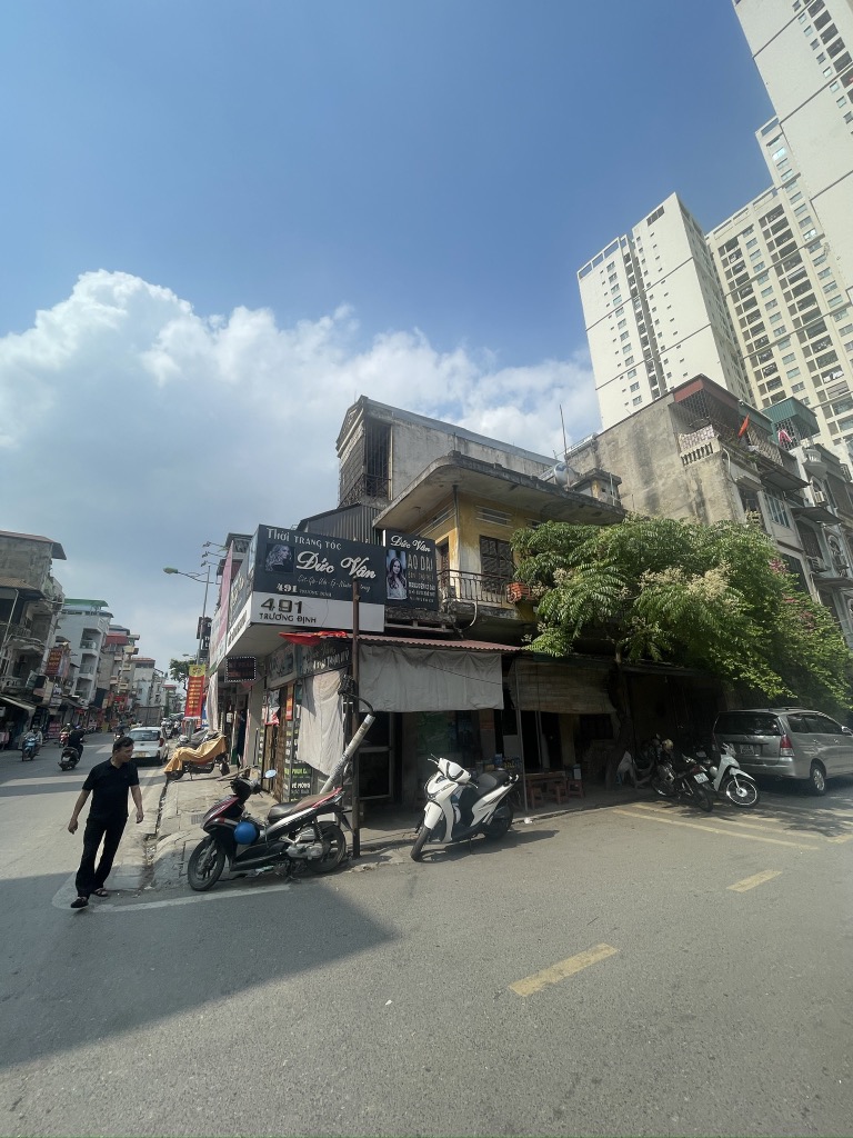 Bán nhà Trương Định - diện tích 75m2 2 tầng - MẶT PHỐ - LÔ GÓC - KINH DOANH ĐỈNH - giá 15,9 tỷ