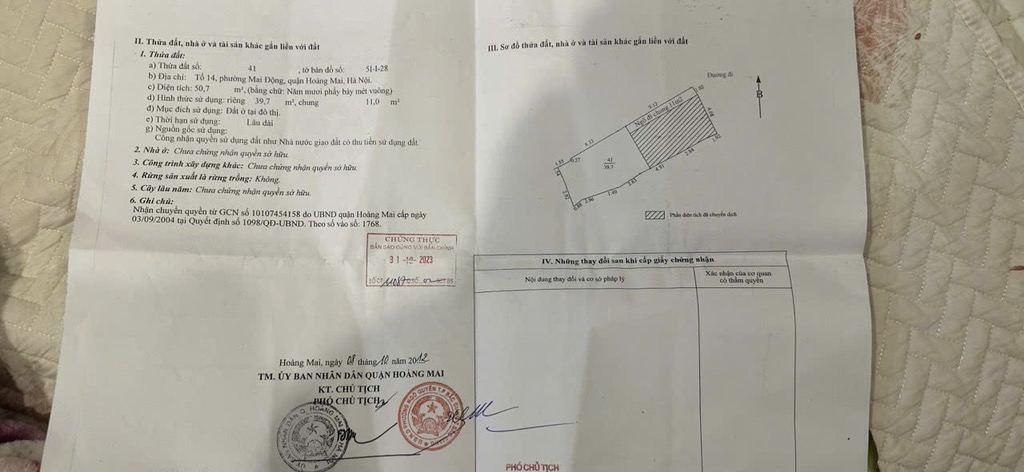 Bán nhà Minh Khai - diện tích 40m2 4 tầng - Nhà dân xây chắc chắn - giá 8,5 tỷ