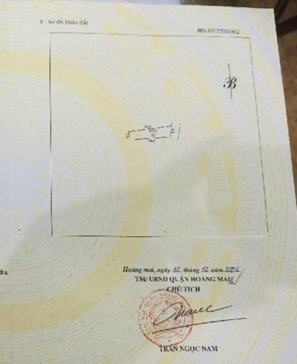 Bán nhà Trịnh Đình Cửu - diện tích 60m2 3 tầng - ô tô qua nhà - giá 13 tỷ