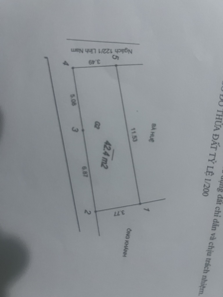 Bán nhà Lĩnh Nam - diện tích 44.7m2 2 tầng - Lô góc, nhà đẹp hiếm có - giá 4,2 tỷ