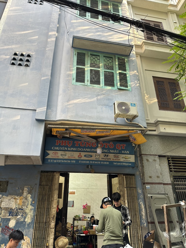 Bán nhà Trần Khát Chân - diện tích 17.5m2 4 tầng - Ô TÔ - giá 7,7 tỷ