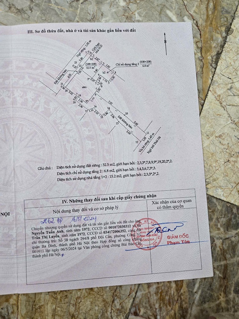 Bán nhà Thái Hà - diện tích 33m2 6 tầng - Mặt tiền khủng, thang máy - giá 12,8 tỷ