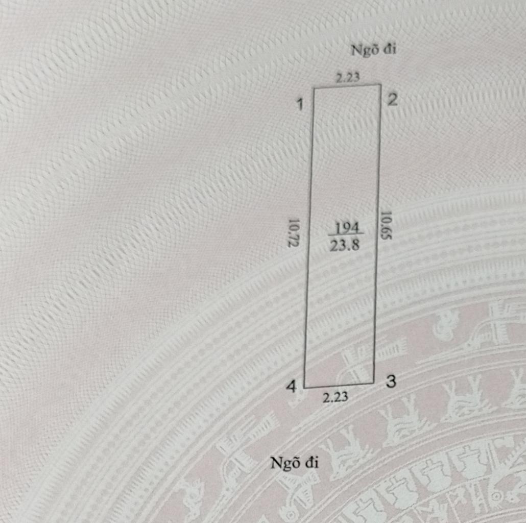 Bán nhà Trần Đại Nghĩa - 24m2 4 tầng - gần ô tô - giá hơn 6 tỷ