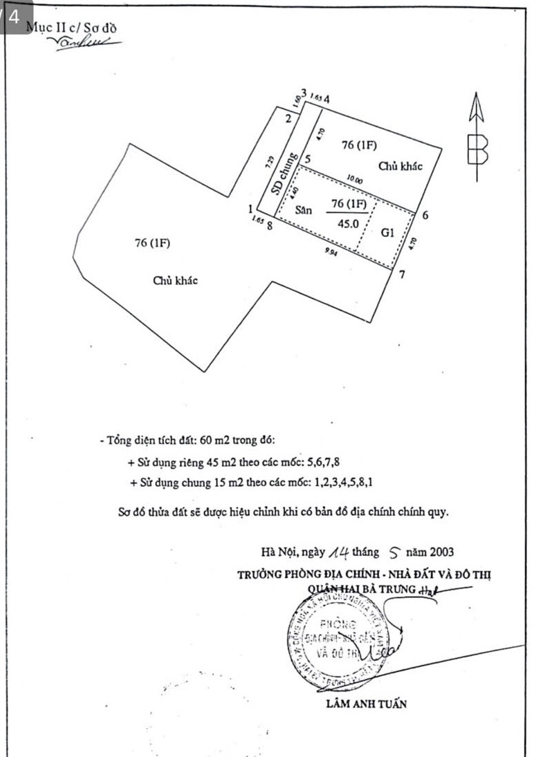 Bán nhà Kim Ngưu - diện tích 95m2 4 tầng - Nhà đẹp ở ngay - giá 18,5 tỷ