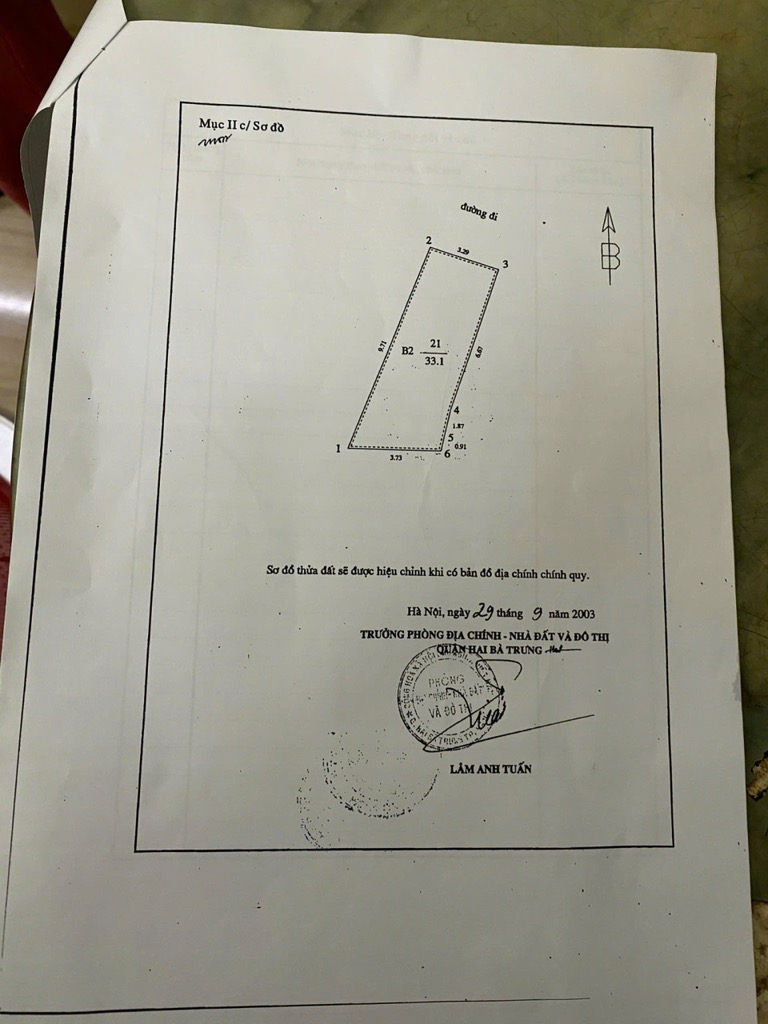 Bán nhà Bạch Mai - 33m2  4 tầng - gần ô tô - giá nhỉnh 7 tỷ