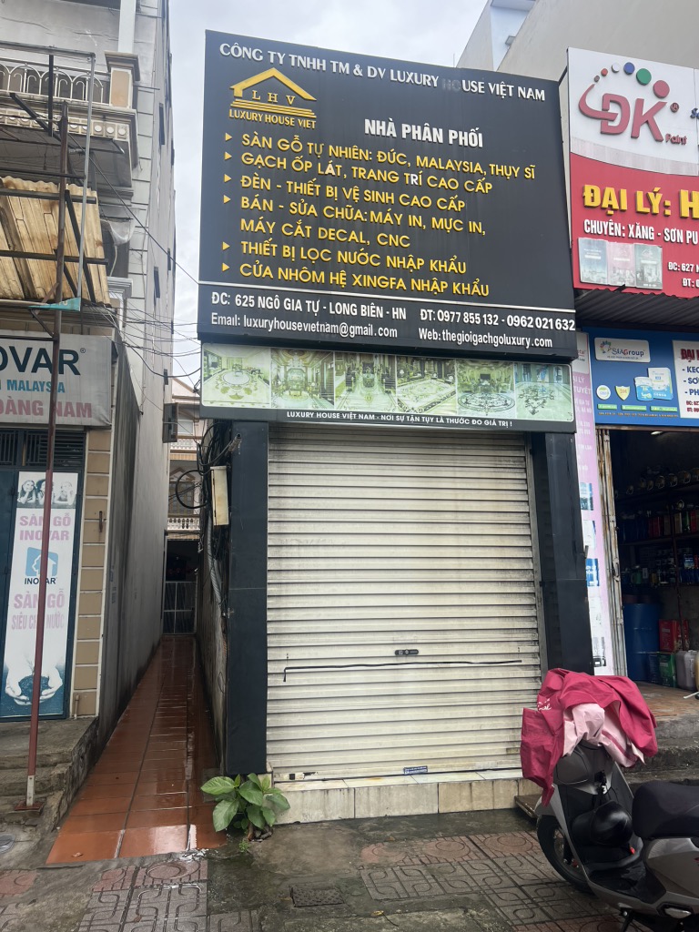 Bán nhà mặt phố Ngô Gia Tự 65,2m2 x 1 tầng, Q. Long Biên – Giá 16,5 tỷ