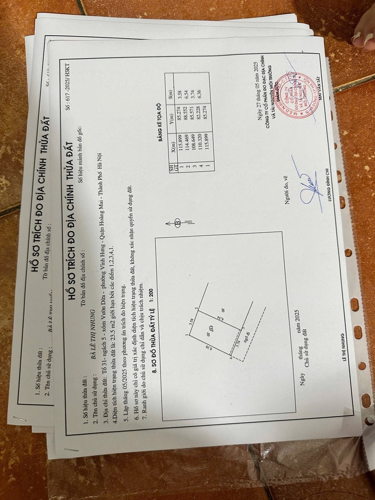 Bán nhà Tân Khai - diện tích 25m2 2 tầng - Cách ô tô 5m - giá 1,75 tỷ