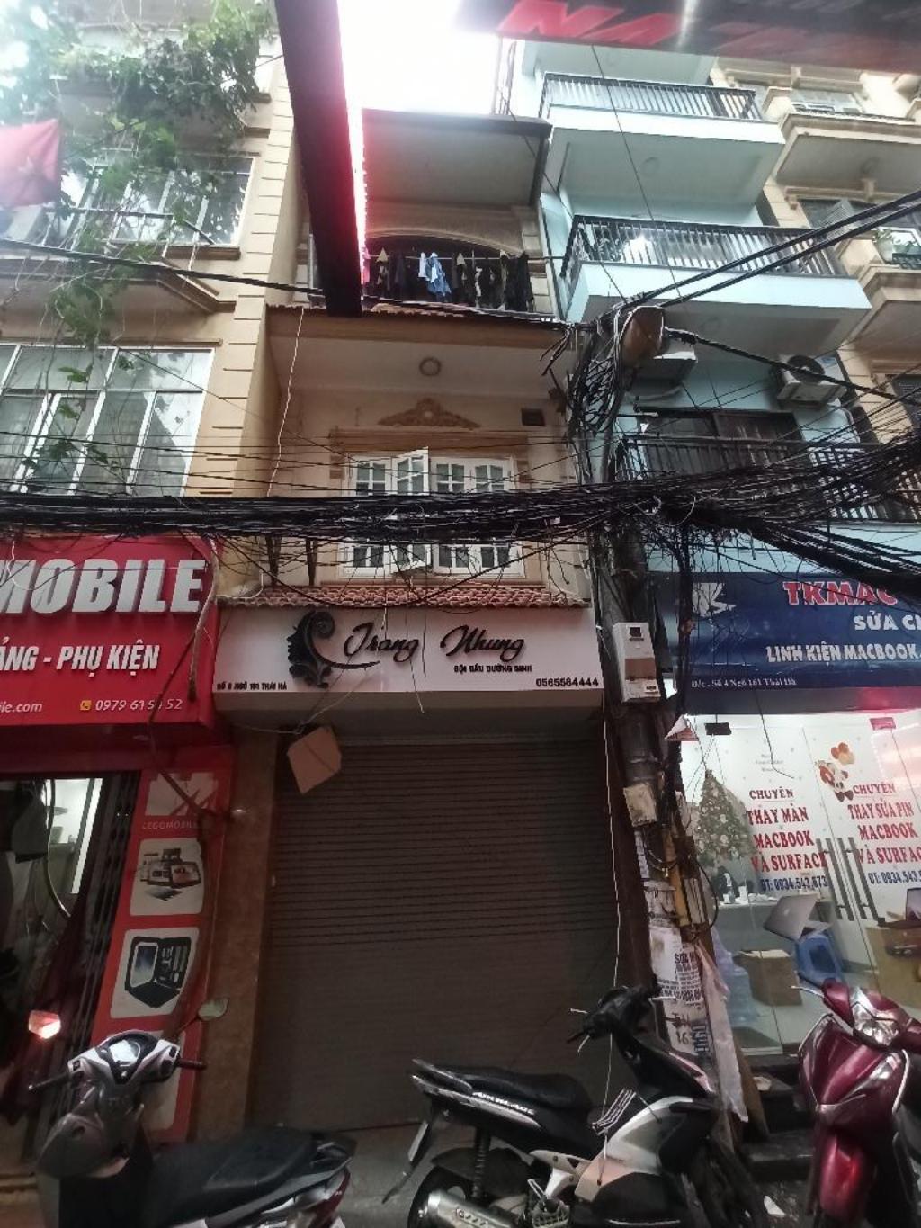 Bán nhà Thái Hà - diện tích 58,4m2 3 tầng - Ô tô tránh, đỗ - giá 16,8 tỷ