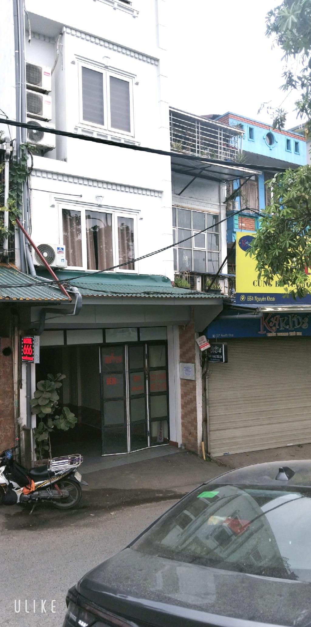 Bán nhà Nguyễn Khoái - diện tích 64,6m2 3 tầng - ô tô - giá 13 tỷ