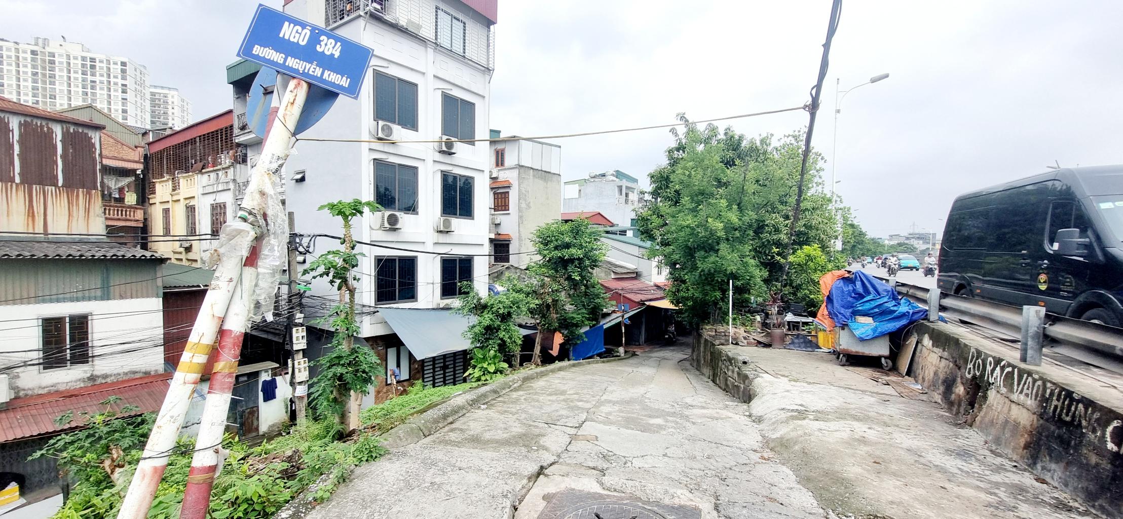 Bán nhà Nguyễn Khoái - diện tích 62.2m2 1 tầng - Nhà cũ coi như bán đất - giá 7 tỷ