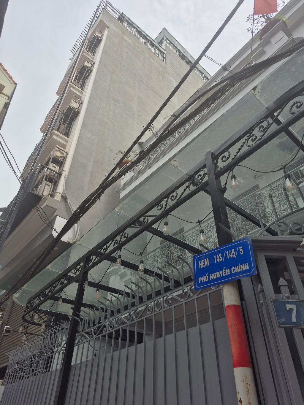 Bán nhà Nguyễn Chính - diện tích 84m2 8 tầng - Ô TÔ - giá 22 tỷ