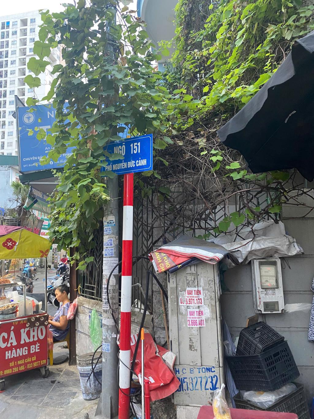 Bán nhà Nguyễn Đức Cảnh - diện tích 49.3m2 1 tầng - Mặt ngõ thông, ô tô qua - giá 7,8 tỷ