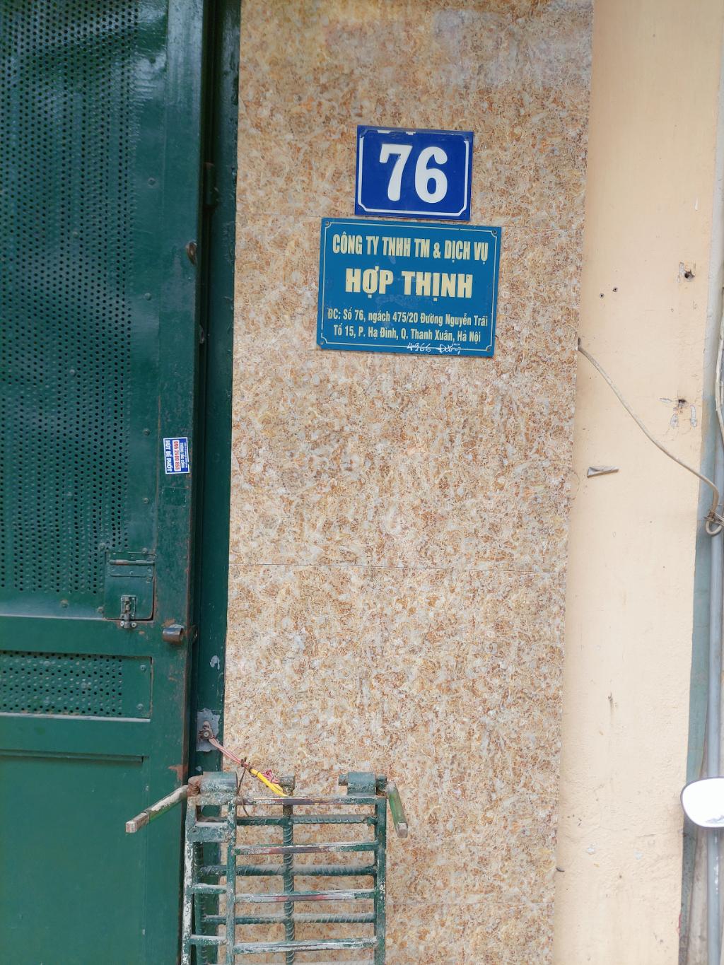 Bán nhà Nguyễn Trãi - diện tích 60m2 5 tầng - Ô tô tải phóng - giá 15 tỷ