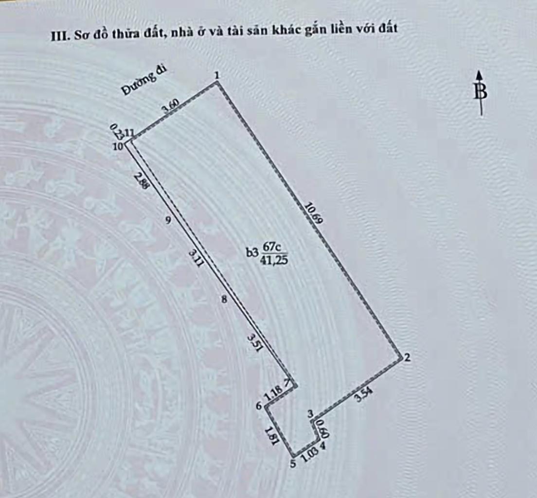 Bán nhà Thái Thịnh - diện tích 42m2 4 tầng - ô tô đỗ cửa - giá 13,6 tỷ